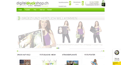 Desktop Screenshot of digitaldruckshop.ch