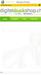 Mobile Screenshot of digitaldruckshop.ch
